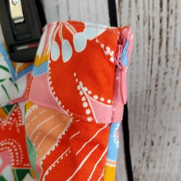 Talbots | GORGEOUS Colorful Canvas A-Line Skirt in Marvelous Floral - Picture 9 of 16